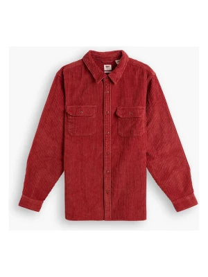 Levi´s Koszula sztruksowa - Regular fit - w kolorze czerwonym rozmiar: XL