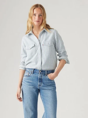 Levi´s Koszula w kolorze niebiesko-białym rozmiar: XS