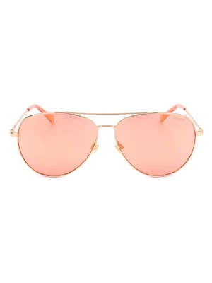 Levi´s Okulary przeciwsłoneczne unisex w kolorze złoto-jasnoróżowym rozmiar: 60