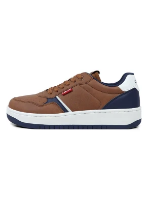 Levi´s Sneakersy "Aiden" w kolorze jasnobrązowo-biało-niebieskim rozmiar: 38
