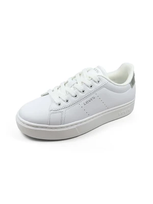 Levi´s Sneakersy "Evelyn" w kolorze srebrno-białym rozmiar: 38