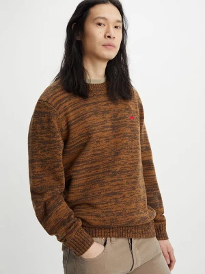 Levi´s Wełniany sweter w kolorze brązowym rozmiar: L