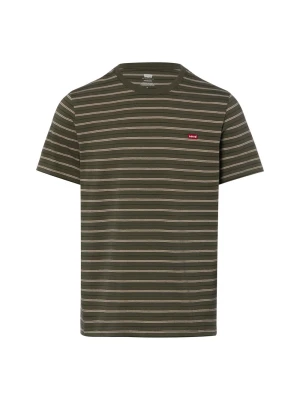 Levi' T-shirt Mężczyźni Bawełna zielony | wielokolorowy Levi's