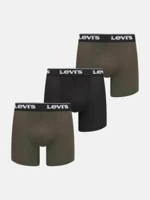 Levi's 3-pack kolor zielony 37149-1202