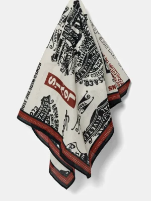 Levi's apaszka bawełniana kolor multicolor wzorzysta 002GC-0000
