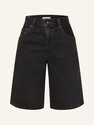 Levi's® Bermudy Jeansowe Baggy Dad schwarz