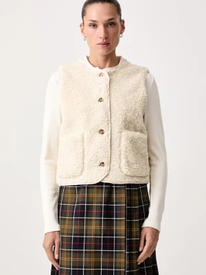Levi's bezrękawnik damski REMA SHERPA beżowy