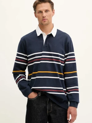 Levi's bluza bawełniana męska kolor granatowy wzorzysta A4845