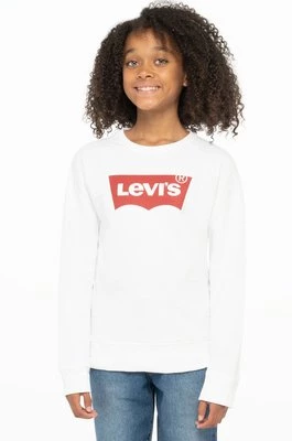 Levi's Bluza dziecięca kolor biały z nadrukiem