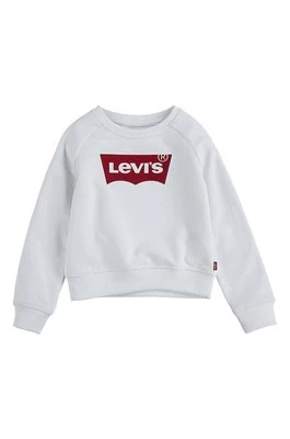 Levi's Bluza dziecięca kolor biały z nadrukiem