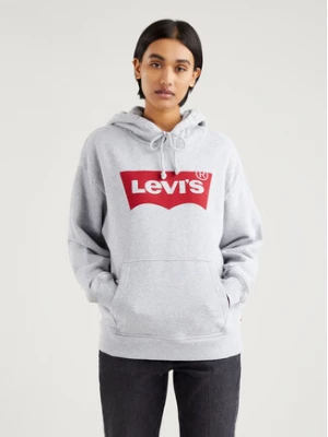 Levi's® Bluza Levi's Graphic Standard Hoodie Szary Regular Fit