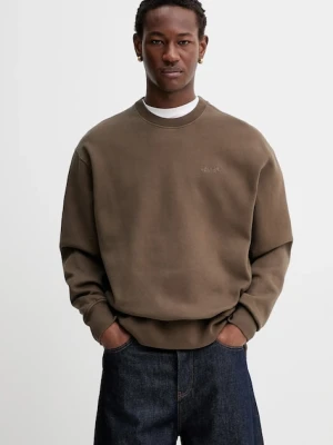 Levi's bluza męska kolor zielony z kapturem gładka A9244