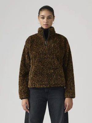 Levi's Bluza polarowa "Gemma" w kolorze brązowym rozmiar: M