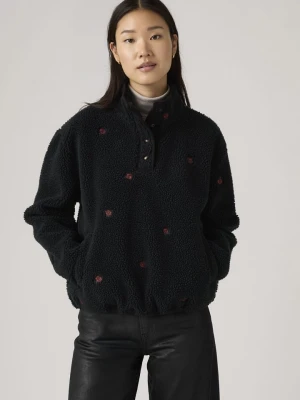 Levi's Bluza polarowa w kolorze czarnym rozmiar: M