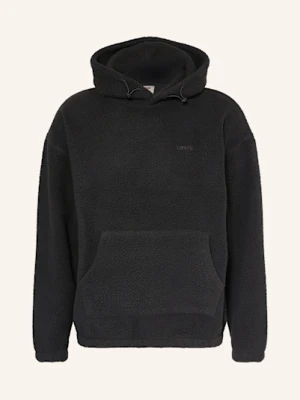 Levi's® Bluza Z Kapturem Z Polaru schwarz
