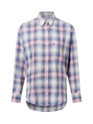 Levi's Bluzka damska Kobiety Bawełna niebieski|różowy|wielokolorowy w kratkę,