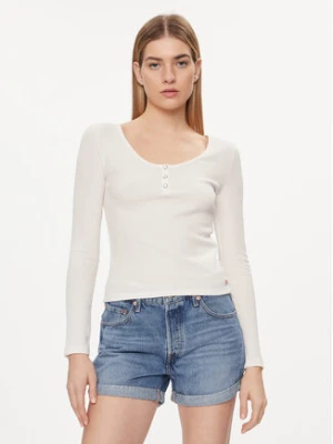 Levi's® Bluzka Dry Goods A7312-0000 Écru Slim Fit Kremowy