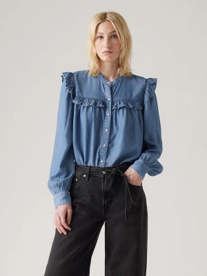 Levi's Bluzka dżinsowa w kolorze niebieskim rozmiar: XS