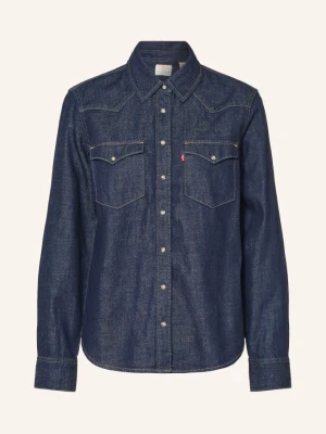 Levi's® Bluzka Jeansowa Heritage Western blau GRANATOWY