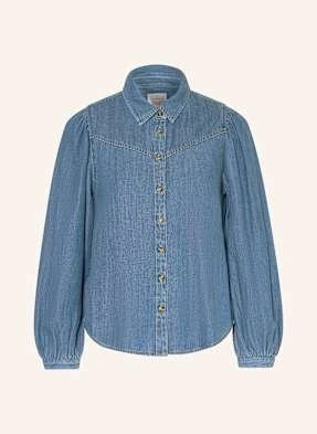 Levi's® Bluzka Jeansowa Journey Z Falbankami blau