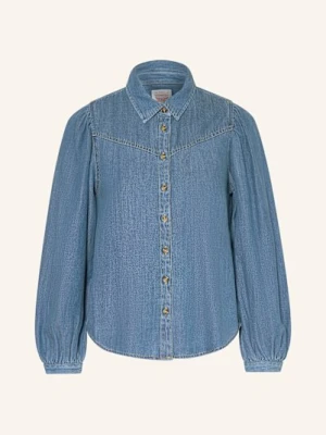 Levi's® Bluzka Jeansowa Journey Z Falbankami blau