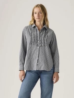Levi's Bluzka "Novelty Harlie" w kolorze czarno-białym rozmiar: L