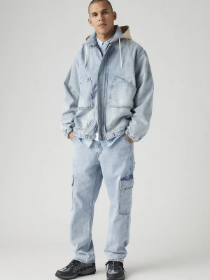 Levi's Bojówki dżinsowe "568" - Loose fit - w kolorze błękitnym rozmiar: W32 / L34