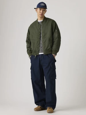 Levi's Bojówki w kolorze granatowym rozmiar: S