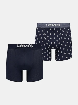 Levi's bokserki 2-pack kolor granatowy 37149-1170