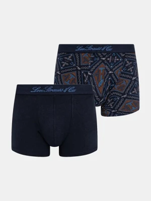 Levi's bokserki 2-pack kolor granatowy 37149-1181