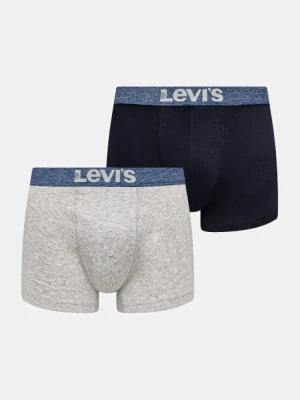 Levi's bokserki 2-pack kolor niebieski 37149-1083