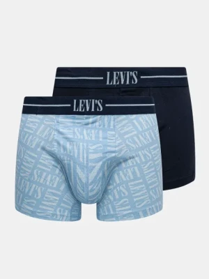 Levi's bokserki 2-pack kolor niebieski 37149-1097