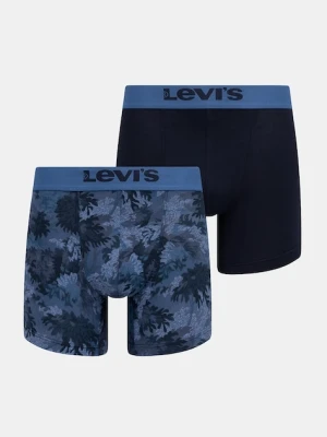 Levi's bokserki 2-pack kolor niebieski 37149-1174