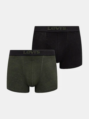 Levi's bokserki 2-pack kolor zielony 37149-1173