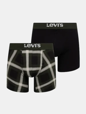 Levi's bokserki 2-pack kolor zielony 37149-1185