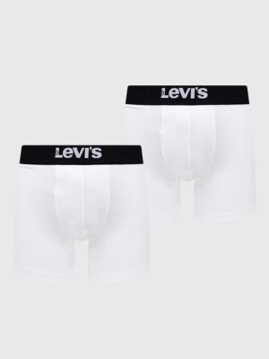 Levi's bokserki 2-pack męskie kolor biały