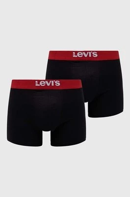 Levi's bokserki 2-pack męskie kolor czarny 37149.0811-008