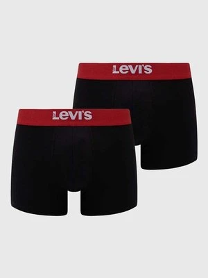 Levi's bokserki 2-pack męskie kolor czarny 37149.0829-004