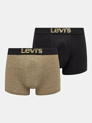 Levi's bokserki 2-pack męskie kolor czarny 37149-1001