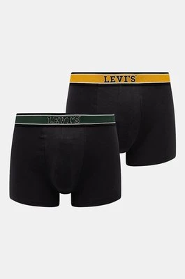 Levi's bokserki 2-pack męskie kolor czarny 37149-1017