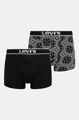 Levi's bokserki 2-pack męskie kolor czarny 37149-1030