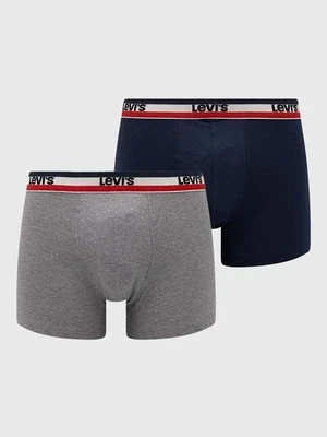 Levi's bokserki 2-pack męskie kolor granatowy 37149.0815-002