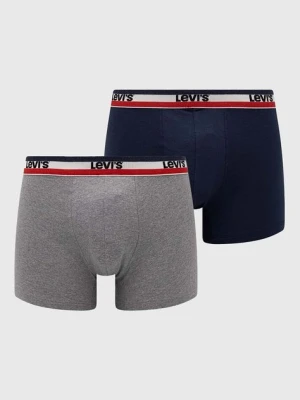 Levi's bokserki 2-pack męskie kolor granatowy 37149.0815-002