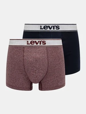 Levi's bokserki 2-pack męskie kolor granatowy 37149-1008