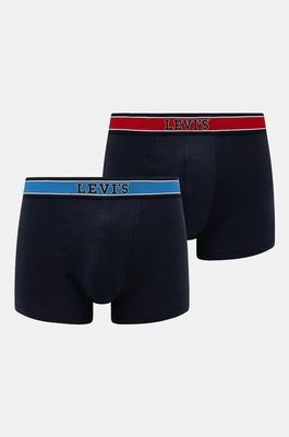 Levi's bokserki 2-pack męskie kolor granatowy 37149-1018