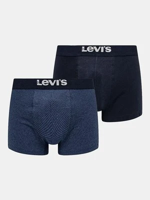 Levi's bokserki 2-pack męskie kolor granatowy 37149-1024