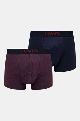 Levi's bokserki 2-pack męskie kolor granatowy 37149-1028