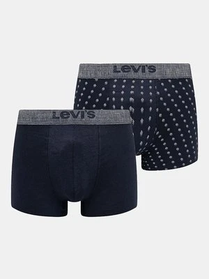 Levi's bokserki 2-pack męskie kolor granatowy 37149-1038