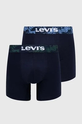 Levi's bokserki 2-pack męskie kolor granatowy