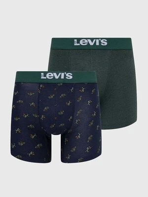 Levi's bokserki 2-pack męskie kolor granatowy